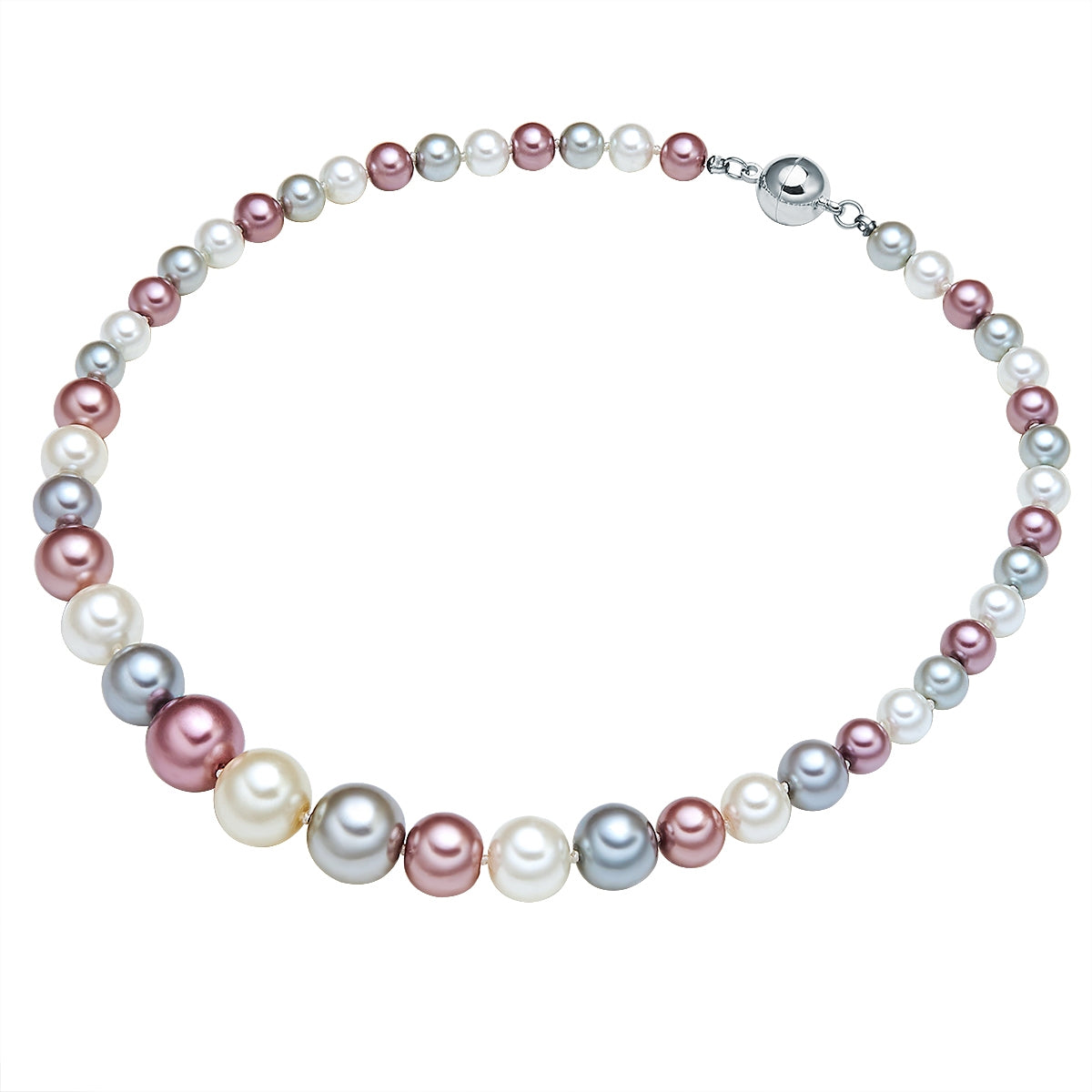 Kette Muschelkernperle multicolor