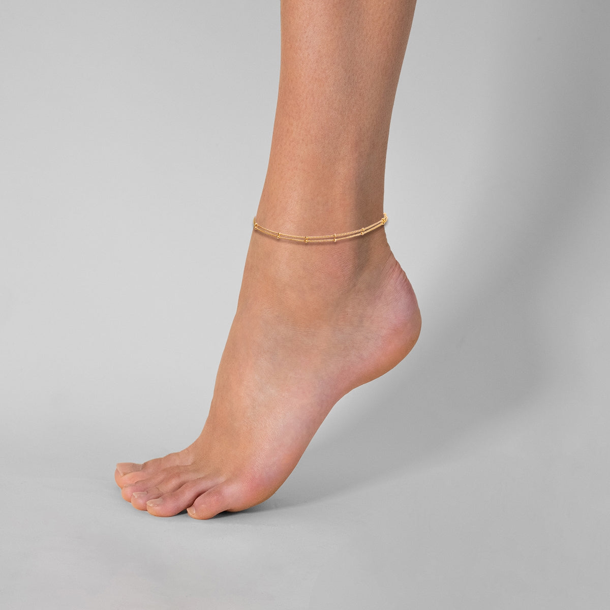 Fusskette gelbgold