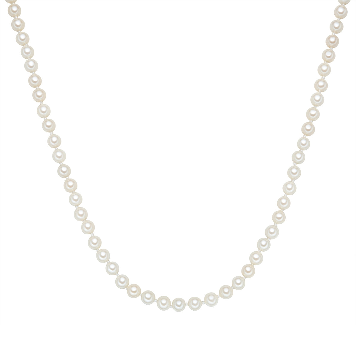 Kette Muschelkernperle weiß