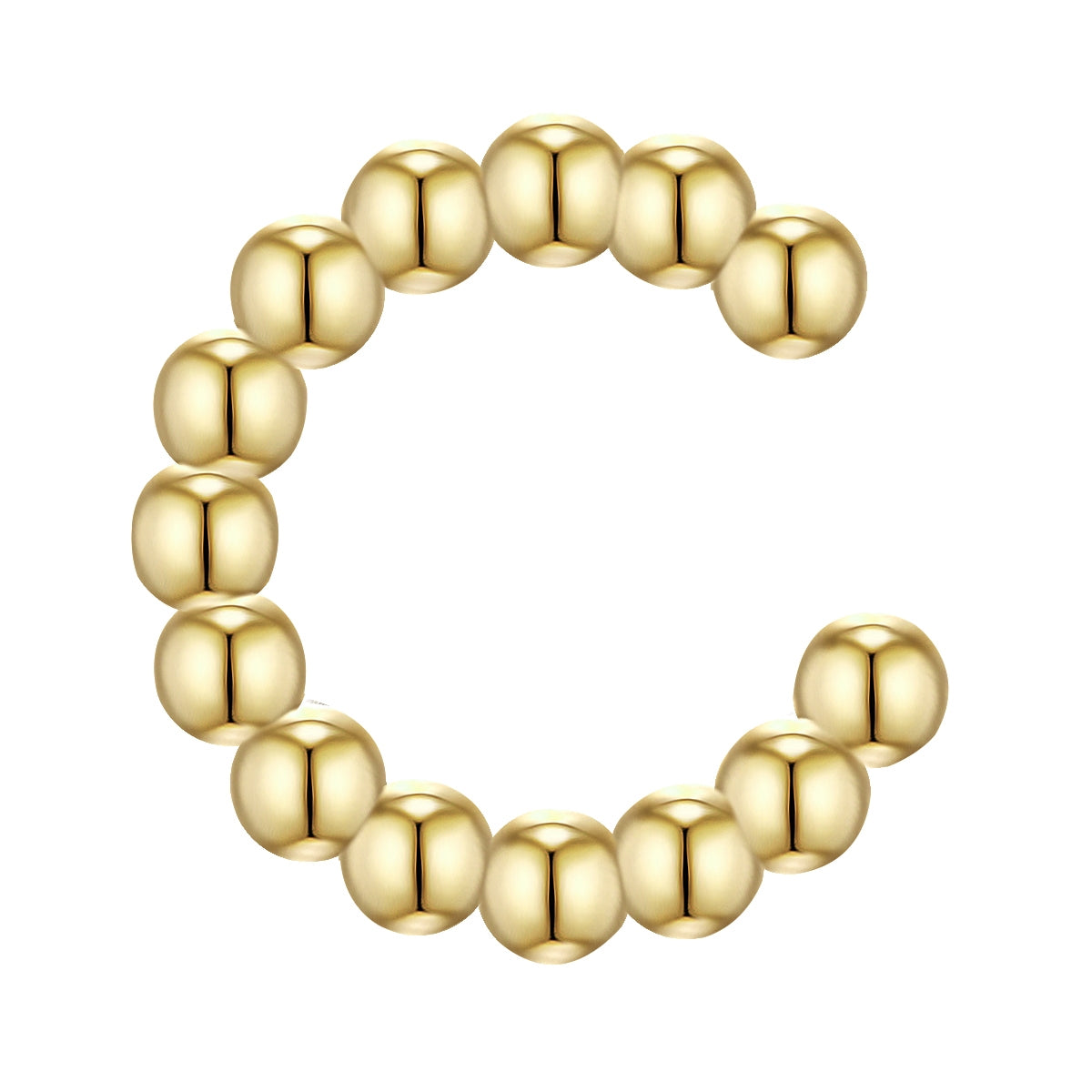 Ohrklemme gelbgold