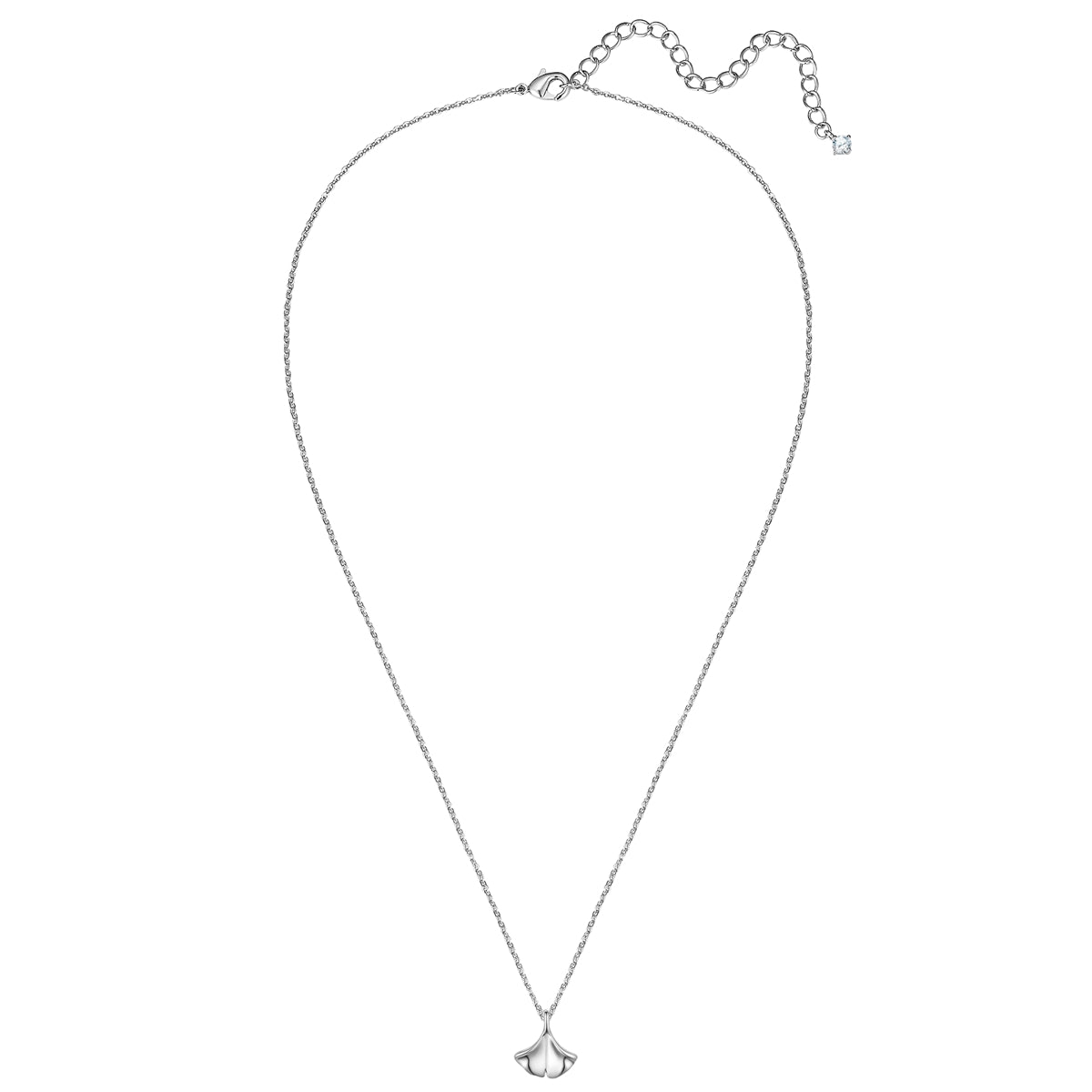 Kette mit Anhänger Zirkonia weiß