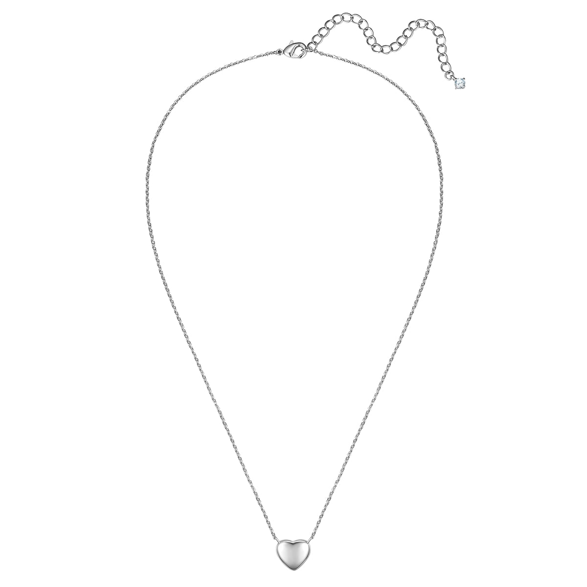 Kette mit Anhänger Zirkonia weiß