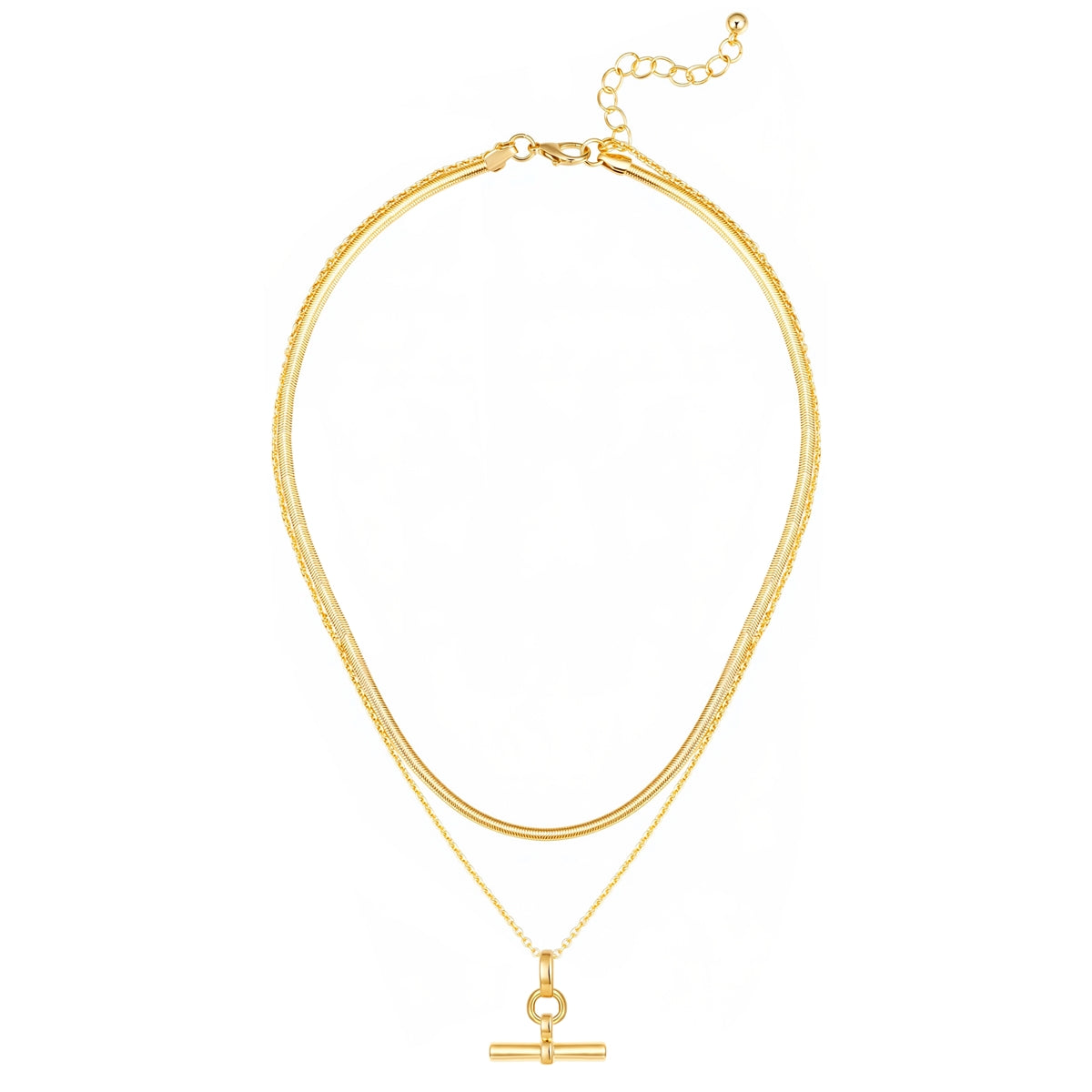 Kette mit Anhänger gelbgold