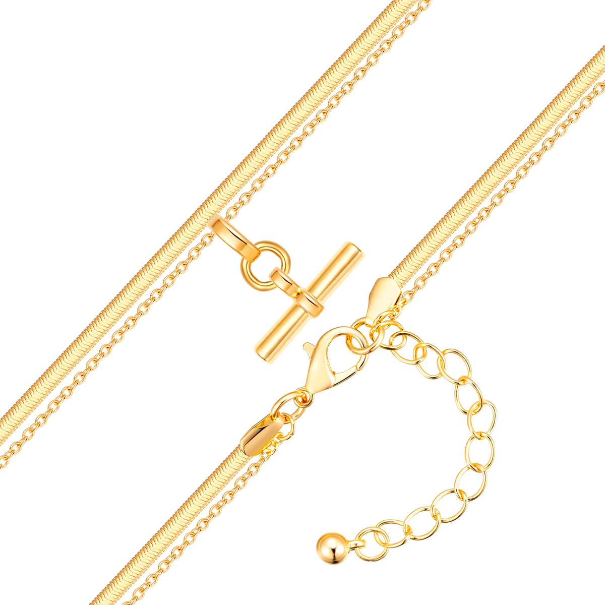Kette mit Anhänger gelbgold