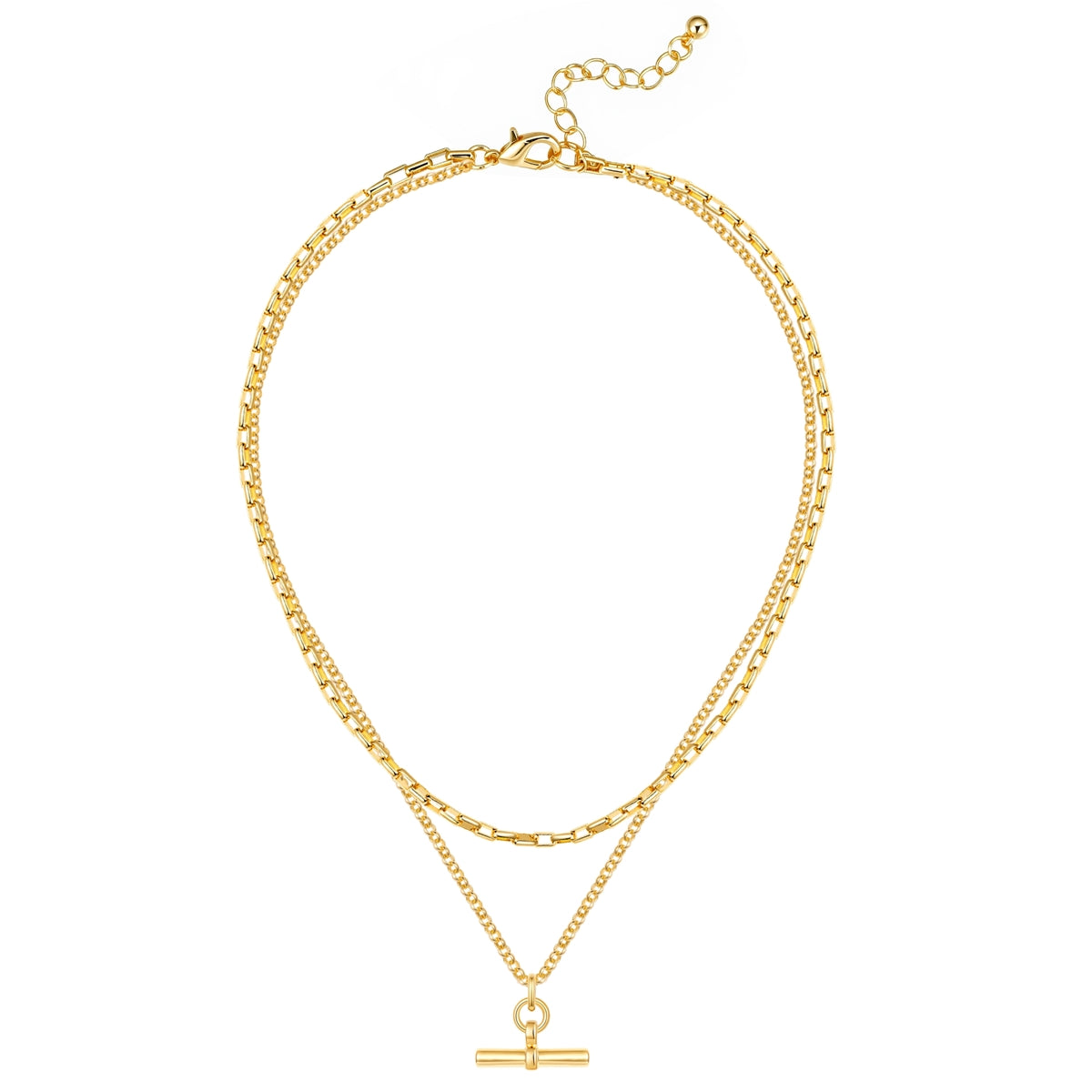 Kette mit Anhänger gelbgold
