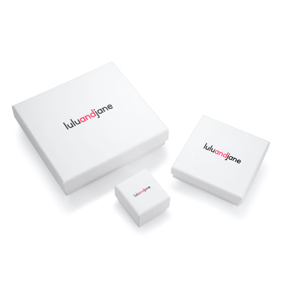 Set (Kette+Ohrstecker) 
 verziert mit Kristallen von Swarovski® weiß