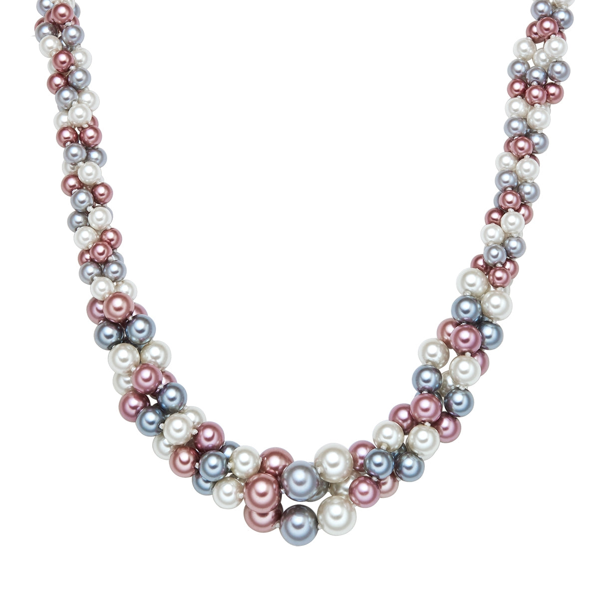 Kette Muschelkernperle multicolor