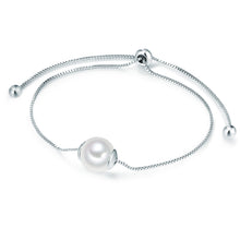 Armband Muschelkernperle weiß
