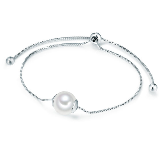 Armband Muschelkernperle weiß