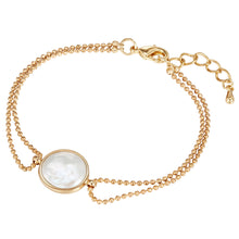  Armband gelbgold Süßwasser-Zuchtperle weiß