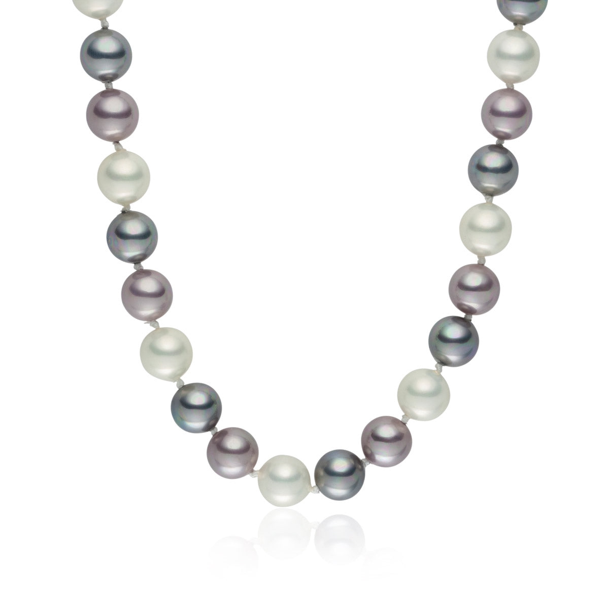 Kette Muschelkernperle multicolor