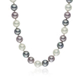 Kette Muschelkernperle multicolor