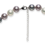 Kette Muschelkernperle multicolor