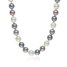  Kette Muschelkernperle multicolor