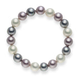 Armband Muschelkernperle multicolor