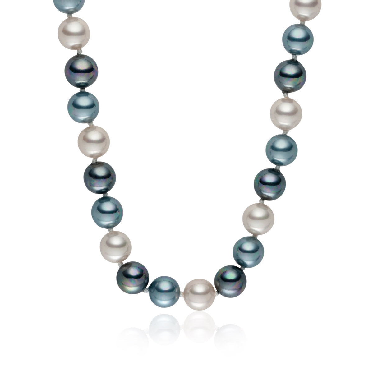 Kette Muschelkernperle multicolor
