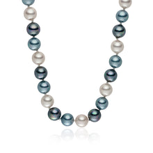  Kette Muschelkernperle multicolor