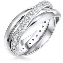  Ring Zirkonia weiß