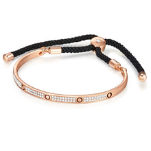  Armband roségold Kristall weiß