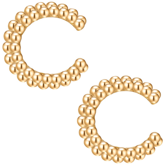 Ohrklemme gelbgold