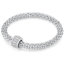  Armband Glaskristall weiß