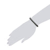 Armband Muschelkernperle anthrazit
