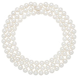Kette Muschelkernperle weiß
