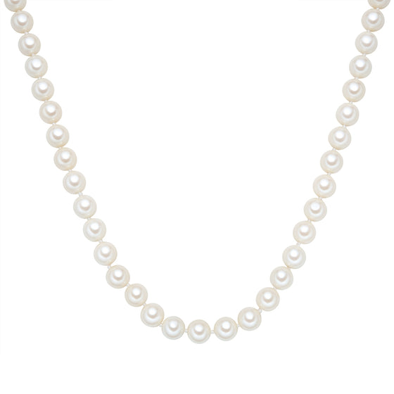 Kette Muschelkernperle weiß