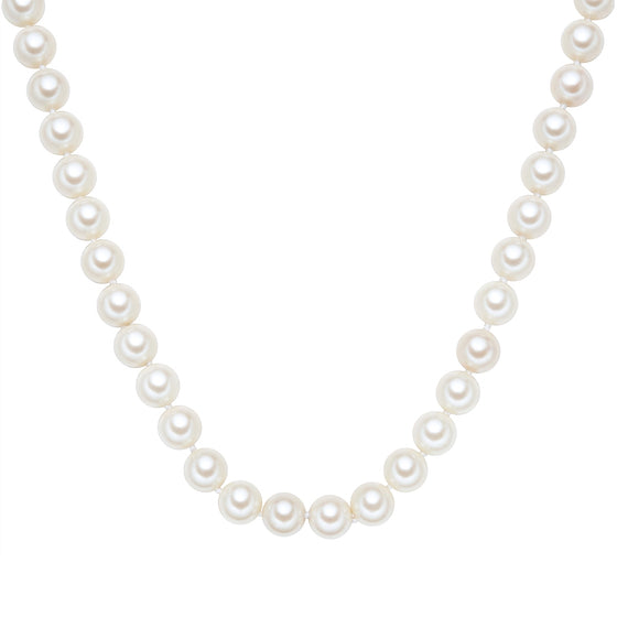 Kette Muschelkernperle weiß