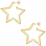 Ohrstecker gelbgold verziert mit Kristallen von Swarovski® weiß