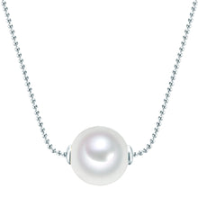  Kette Muschelkernperle weiß