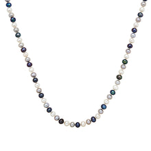  Kette Süßwasser-Zuchtperle multicolor