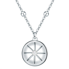  Kette mit Anhänger Muschelkernerle weiß