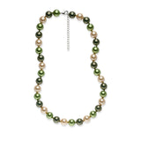 Kette Muschelkernperle multicolor