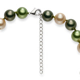 Kette Muschelkernperle multicolor