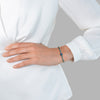 Armband Muschelkernperle blau