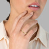 2er Set Ringe gelbgold