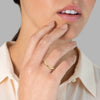 2er Set Ringe gelbgold