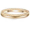 2er Set Ringe gelbgold