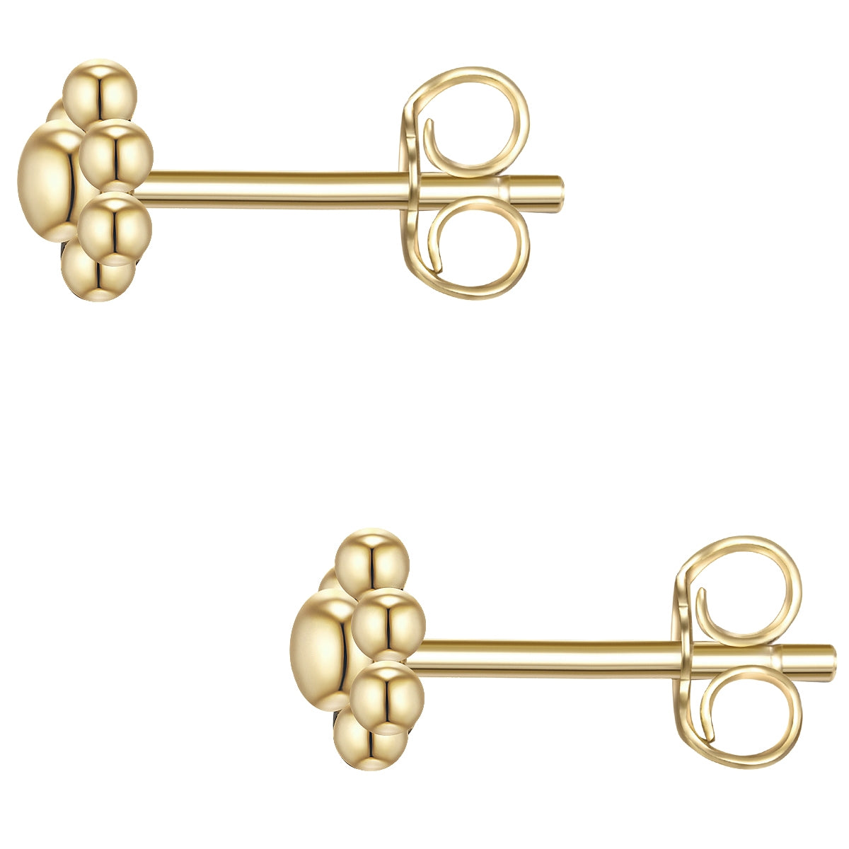 Ohrstecker gelbgold