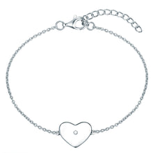  Armband Sterling Silber Diamant weiß