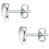 Ohrstecker Sterling Silber Diamant weiß