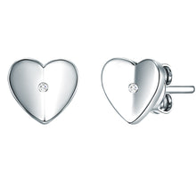  Ohrstecker Sterling Silber Diamant weiß