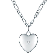  Kette mit Anhänger Sterling Silber Diamant weiß