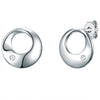 Ohrstecker Sterling Silber Diamant weiß