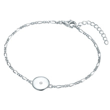  Armband Sterling Silber Diamant weiß