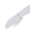 Armband Muschelkernperle weiß