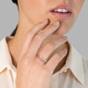 Ring gelbgold Zirkonia bunt