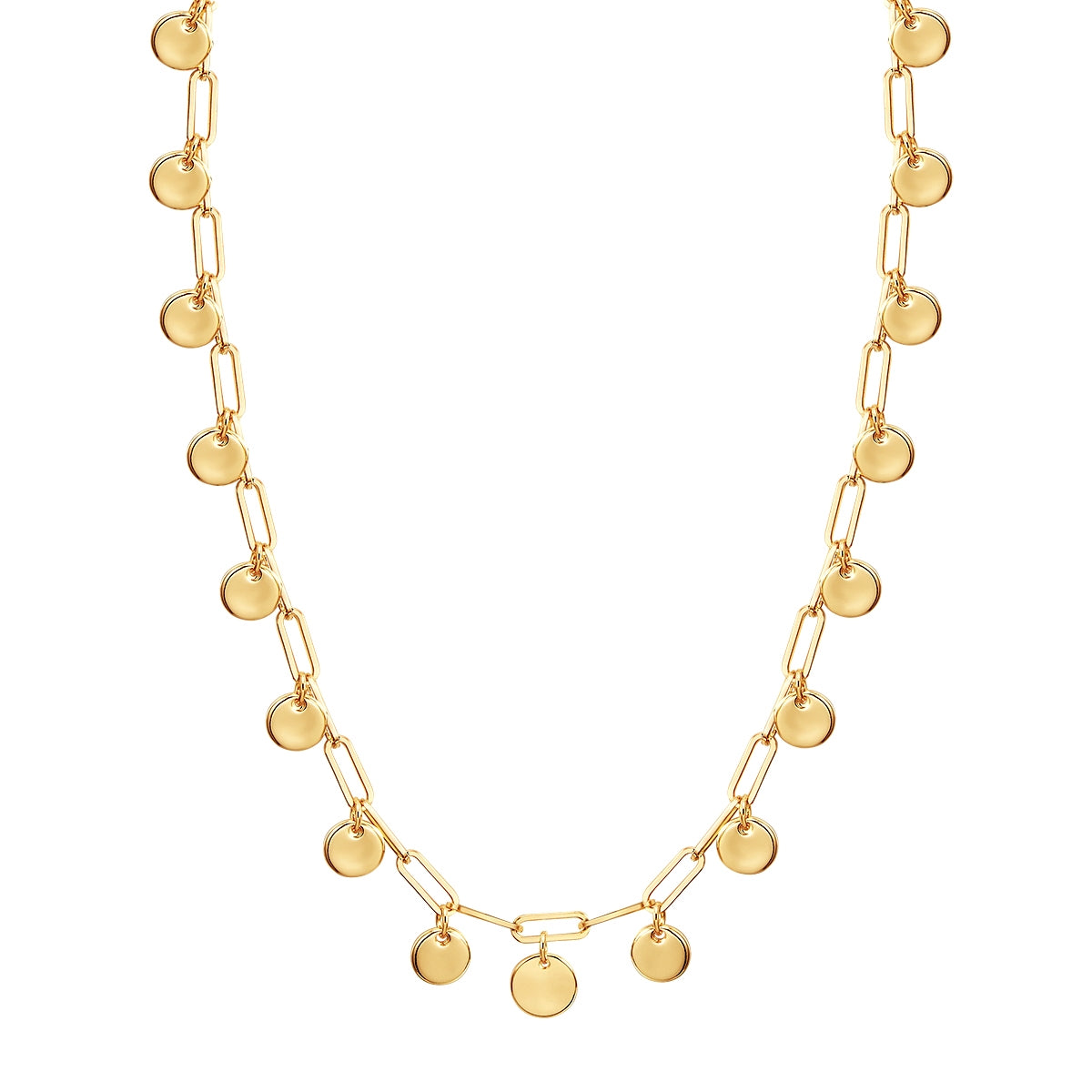 Kette mit Anhänger gelbgold