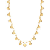 Kette mit Anhänger gelbgold